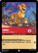Image for Simba - Adventurous Successor (125/204) (Shimmering Skies) (5) - Disney Lorcana