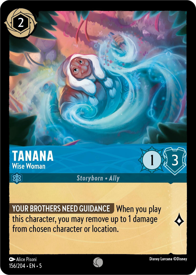 Tanana - Wise Woman (156/204) (Shimmering Skies) Disney Lorcana