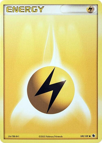 Image for Lightning Energy - 109/109 (No E-Reader) (109/109) - Pokemon