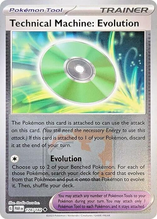 Image for Technical Machine: Evolution - 178/182 (League Promo) (178/182) (League & Championship Cards) (PR) - Pokemon