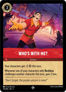 Image for Who's With Me? (131/204) (Shimmering Skies) (5) - Disney Lorcana