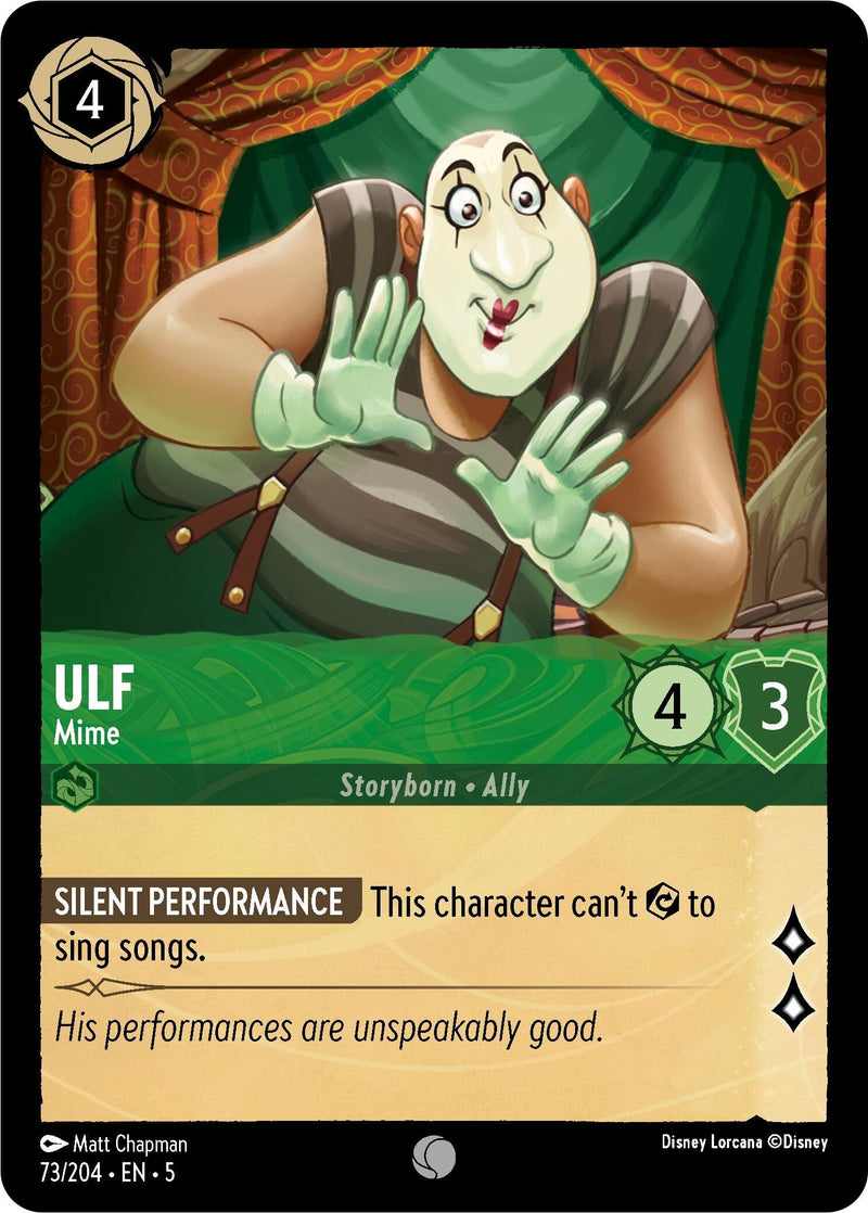Ulf - Mime (73/204) (Shimmering Skies) Disney Lorcana