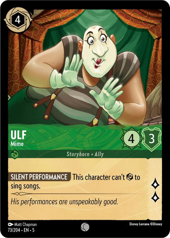 Ulf - Mime (73/204) (Shimmering Skies) Disney Lorcana