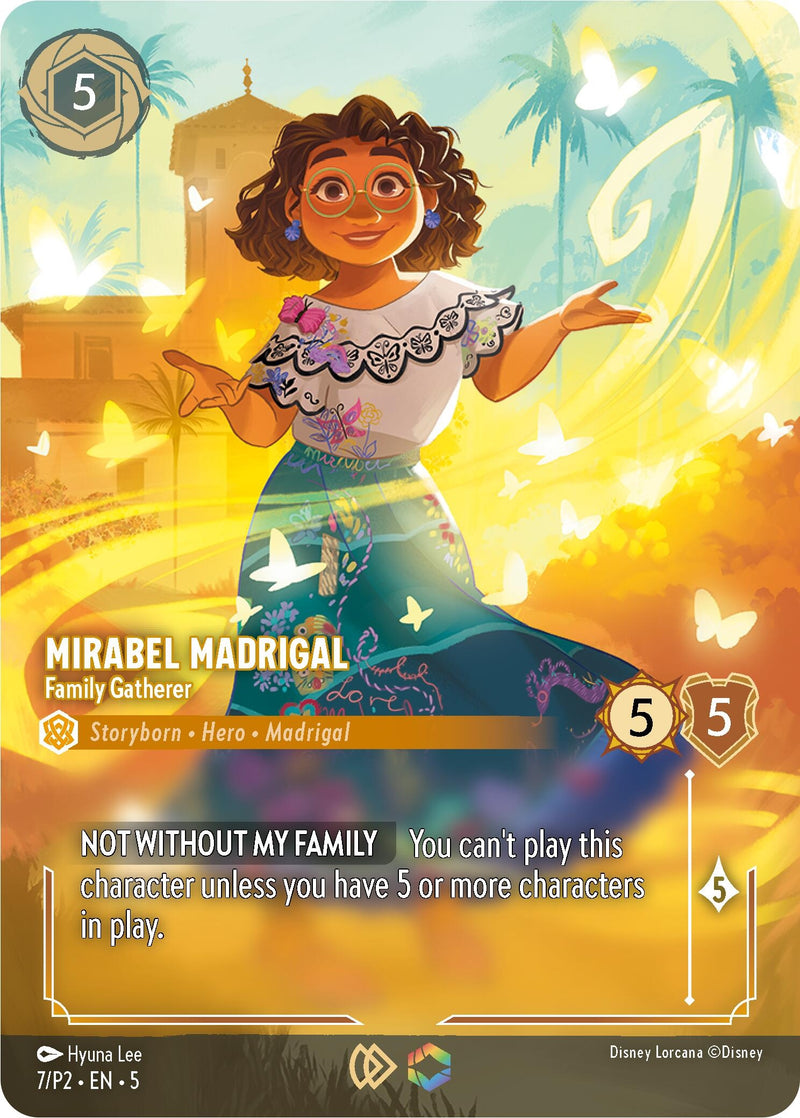 Image for Mirabel Madrigal - Family Gatherer (Store Championship) (7) (Disney Lorcana Promo Cards) (DLPC) - Disney Lorcana