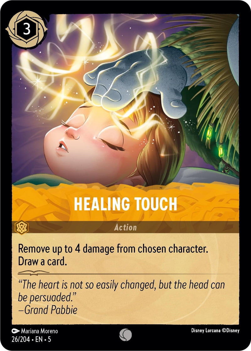 Image for Healing Touch (26/204) (Shimmering Skies) (5) - Disney Lorcana