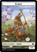 Rabbit Token (3) (Bloomburrow) Magic: The Gathering