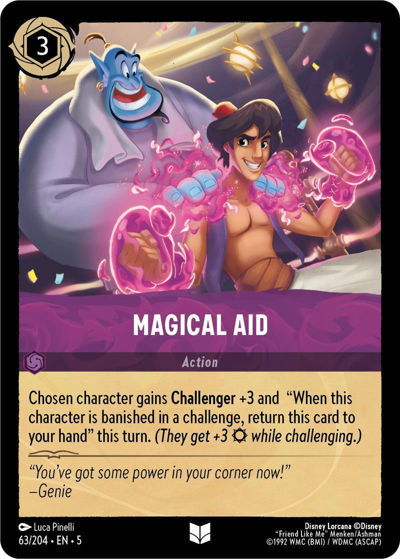 Image for Magical Aid (63/204) (Shimmering Skies) (5) - Disney Lorcana
