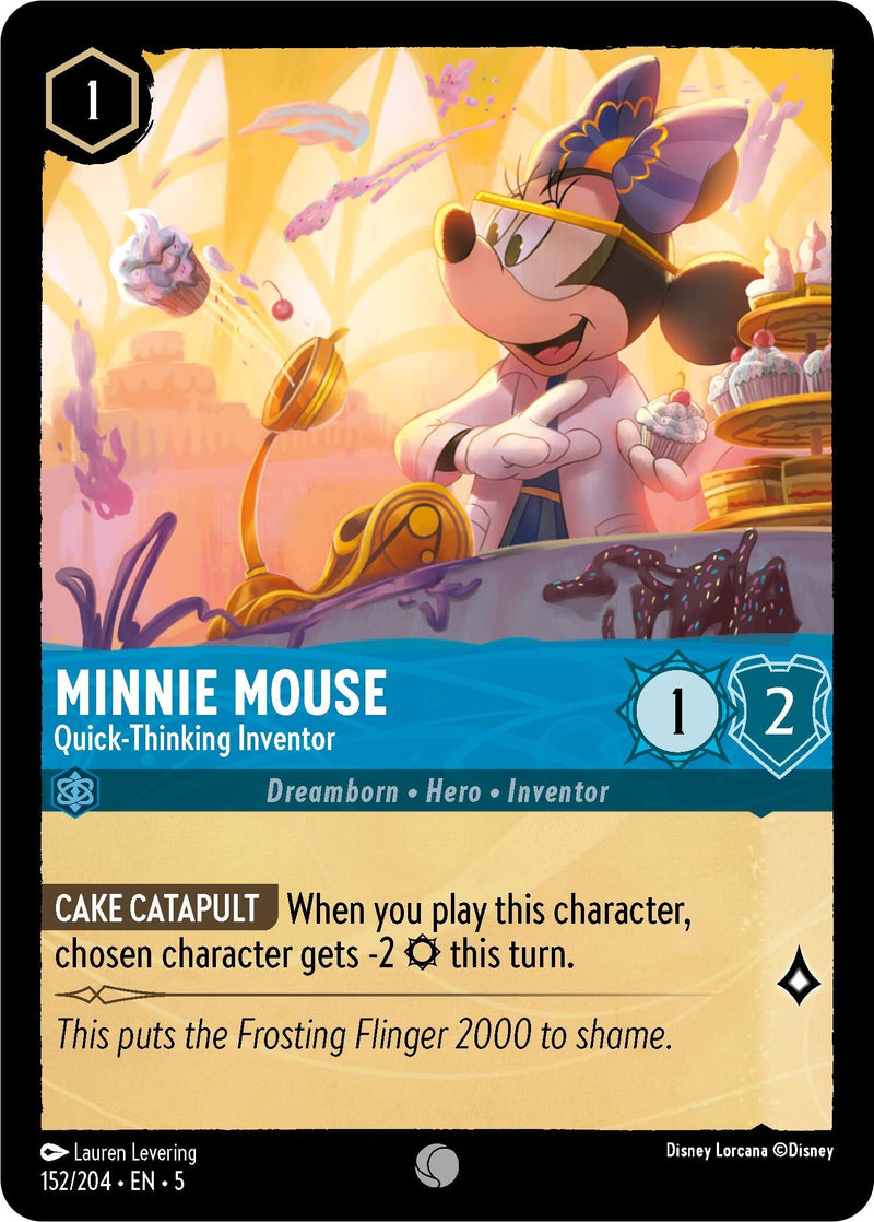 Minnie Mouse - Quick-Thinking Inventor (152/204) (Shimmering Skies) Disney Lorcana