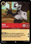 Image for Pete - Steamboat Rival (116/204) (Shimmering Skies) (5) - Disney Lorcana