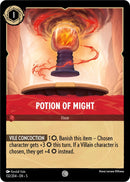 Image for Potion of Might (132/204) (Shimmering Skies) (5) - Disney Lorcana