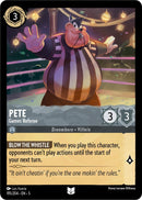 Image for Pete - Games Referee (195/204) (Shimmering Skies) (5) - Disney Lorcana