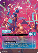 Image for King Candy - Sweet Abomination (Enchanted) (218/204) (Shimmering Skies) (5) - Disney Lorcana