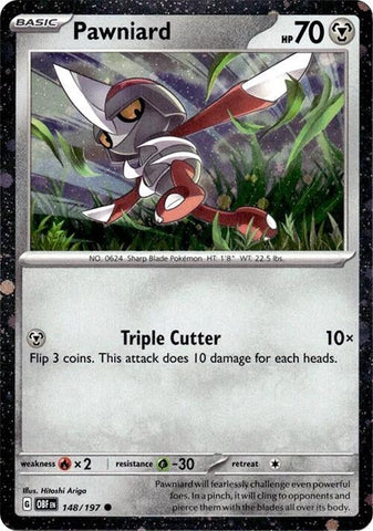 Pawniard - 148/197 (Cosmos Holo) (148/197) (Miscellaneous Cards & Products) (MCAP) Pokemon
