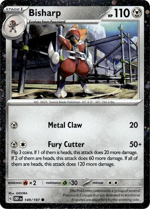 Bisharp - 149/197 (Cosmos Holo) (149/197) (Miscellaneous Cards & Products) (MCAP) Pokemon