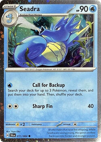 Seadra - 011/064 (Cosmos Holo) (011/064) (Miscellaneous Cards & Products) Pokemon