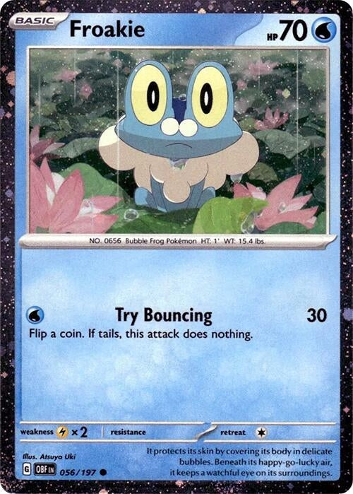 Froakie - 056/197 (Cosmos Holo) (056/197) (Miscellaneous Cards & Products) Pokemon