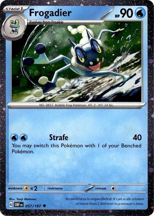 Frogadier - 057/197 (Cosmos Holo) (057/197) (Miscellaneous Cards & Products) Pokemon