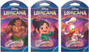 Image for Disney Lorcana: Shimmering Skies Sleeved Booster Pack Art Bundle [Set of 3] - Disney Lorcana