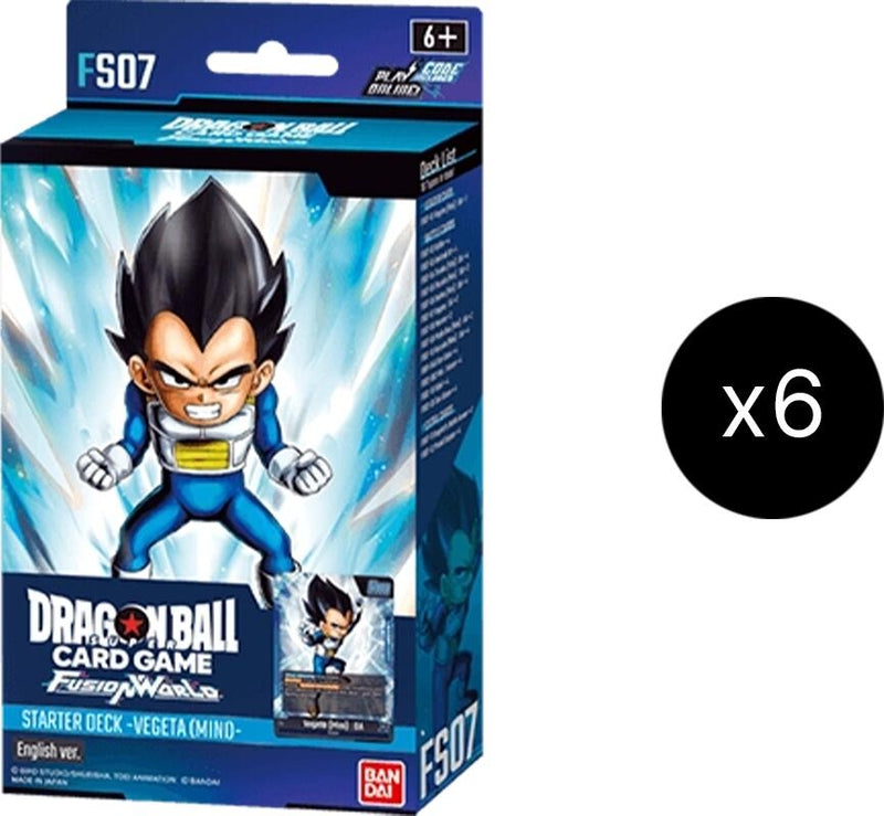 Image for Starter Deck 7: Vegeta (Mini) Display - Dragon Ball Super: Fusion World