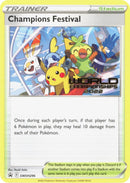 Image for Champions Festival - SWSH296 (World Championships 2022) (SWSH296) (SWSH: Sword & Shield Promo Cards) (SWSD) - Pokemon