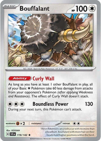 Image for Bouffalant (119/142) - Pokemon