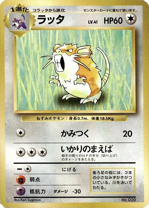 Image for Raticate (Expansion Pack (No Rarity)) - Pokemon Japan