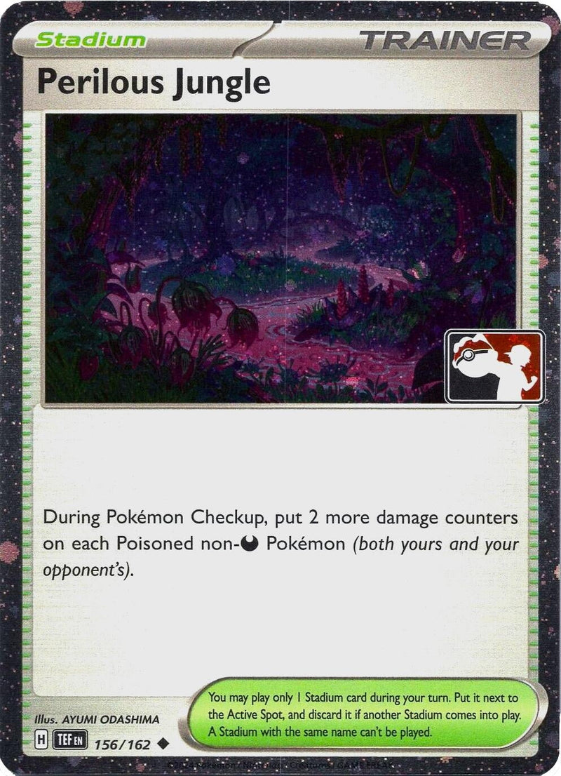 Perilous Jungle - 156/162 (Cosmos Holo) (156/162) (Prize Pack Series Cards) Pokemon