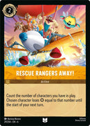 Image for Rescue Rangers Away! (29/204) (Azurite Sea) (6) - Disney Lorcana