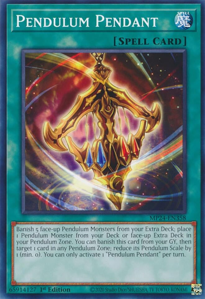 Pendulum Pendant (MP24-EN358) (25th Anniversary Tin: Dueling Mirrors) YuGiOh