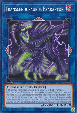 Transcendosaurus Exaraptor (MP24-EN391) (25th Anniversary Tin: Dueling Mirrors) YuGiOh