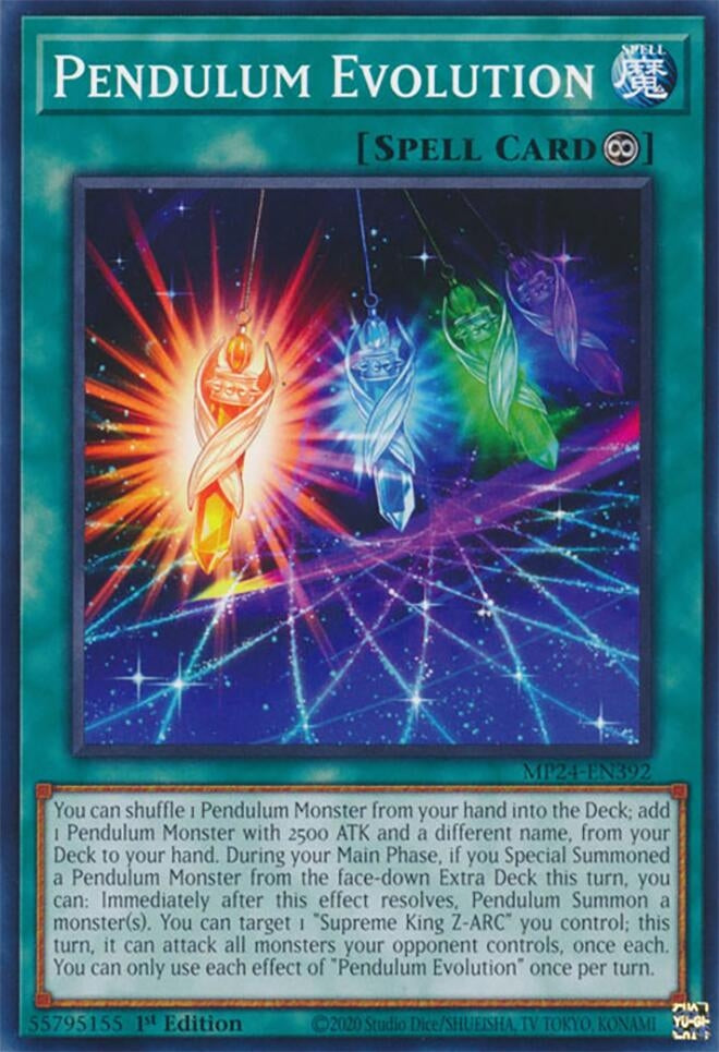 Pendulum Evolution (MP24-EN392) (25th Anniversary Tin: Dueling Mirrors) YuGiOh