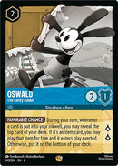 Image for Oswald - The Lucky Rabbit (142/204) (Azurite Sea) (6) - Disney Lorcana