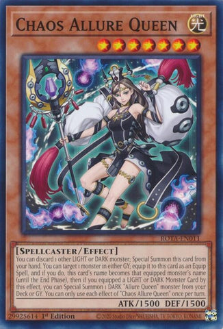 Chaos Allure Queen (ROTA-EN011) (Rage of the Abyss) YuGiOh