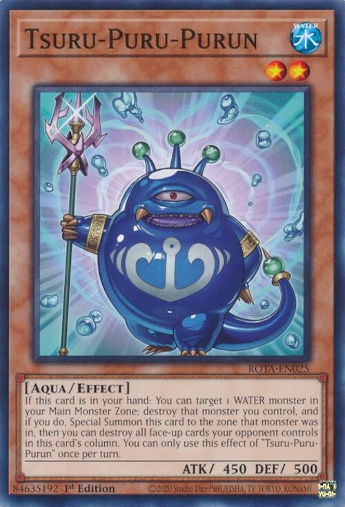 Tsuru-Puru-Purun (ROTA-EN025) (Rage of the Abyss) YuGiOh