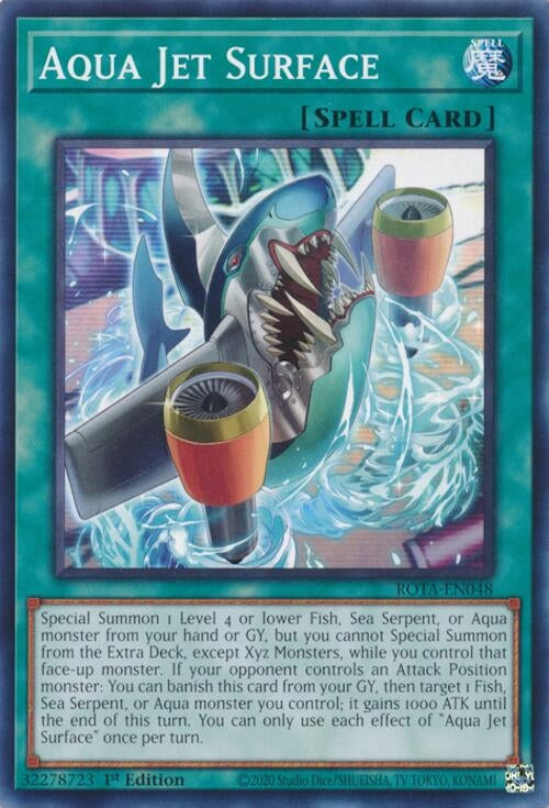 Aqua Jet Surface (ROTA-EN048) (Rage of the Abyss) YuGiOh