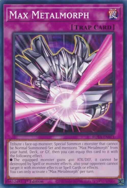 Max Metalmorph (ROTA-EN071) (Rage of the Abyss) YuGiOh