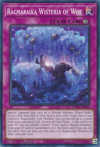 Ragnaraika Wisteria of Woe (ROTA-EN077) (Rage of the Abyss) YuGiOh