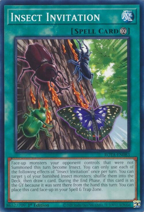 Insect Invitation (ROTA-EN083) (Rage of the Abyss) YuGiOh