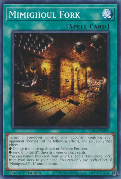 Mimighoul Fork (ROTA-EN095) (Rage of the Abyss) YuGiOh