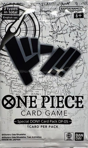 Image for Special DON!! Card Pack DP-05 - One Piece Card Game
