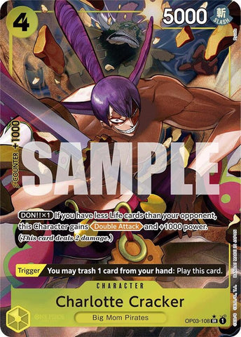 Charlotte Cracker (Alternate Art) (OP03-108) (Premium Booster -The Best-) One Piece Card Game