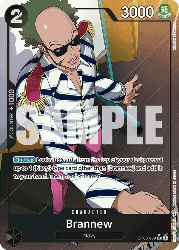 Brannew (Full Art) (OP03-089) (Premium Booster -The Best-) One Piece Card Game