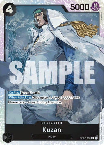 Image for Kuzan (OP02-096) (Reprint) (OP02-096) (Premium Booster -The Best-) - One Piece Card Game