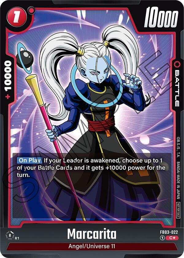 Marcarita (Tournament Pack 04) (FB03-022) (Tournament and Championship Promos) Dragon Ball Super: Fusion World