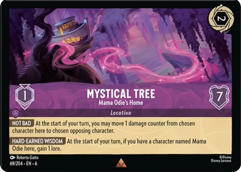 Image for Mystical Tree - Mama Odie's Home (69/204) (Azurite Sea) (6) - Disney Lorcana
