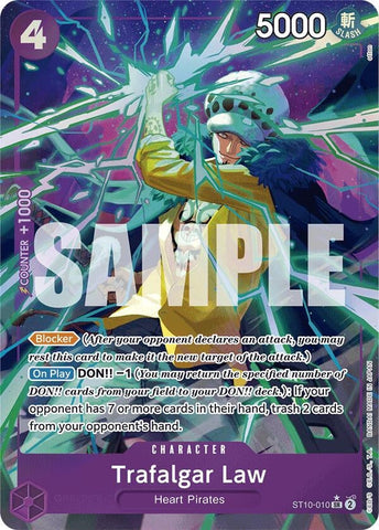 Trafalgar Law (ST10-010) (Alternate Art) (ST10-010) (Premium Booster -The Best-) One Piece Card Game