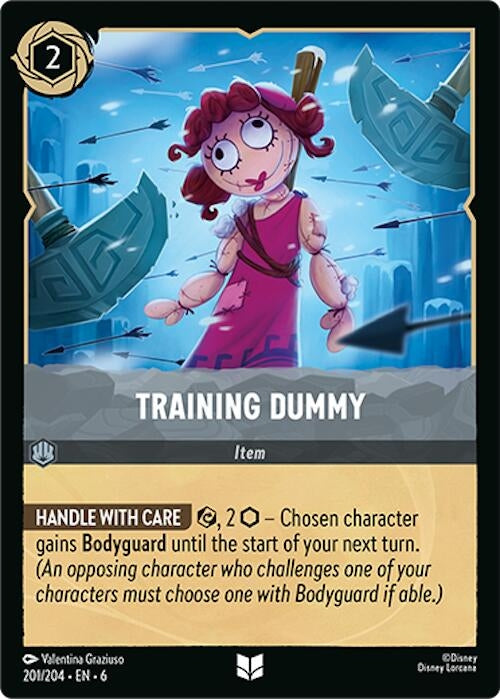 Image for Training Dummy (201/204) (Azurite Sea) (6) - Disney Lorcana