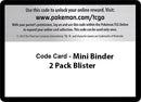 Image for Code Card - Mini Binder 2 Pack Blister (SM - Guardians Rising) (SM02) - Pokemon