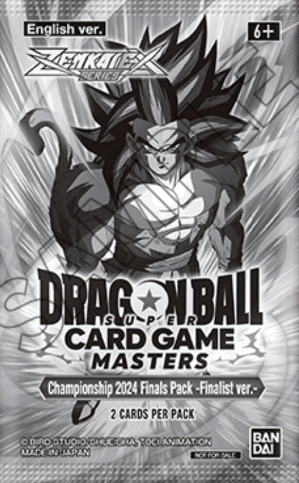 Image for Championship 2024 Finals Pack -Finalist ver.- - Dragon Ball Super: Masters