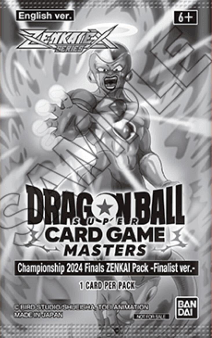 Image for Championship 2024 Finals Zenkai Pack -Finalist ver.- - Dragon Ball Super: Masters